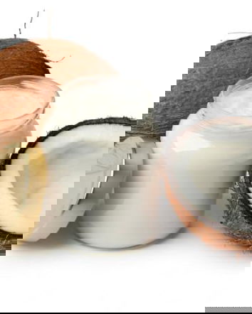 Olio di cocco e pubblicità!