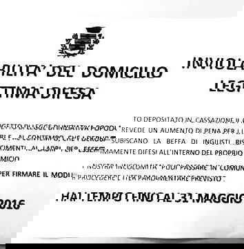PRECISAZIONI: l’inviolabilità del domicilio
