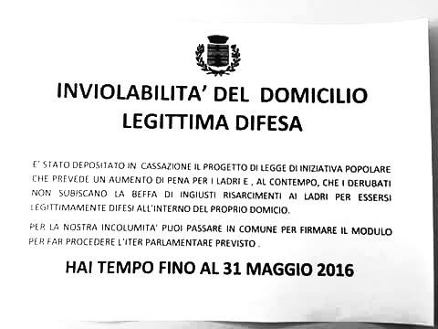 PRECISAZIONI: l’inviolabilità del domicilio
