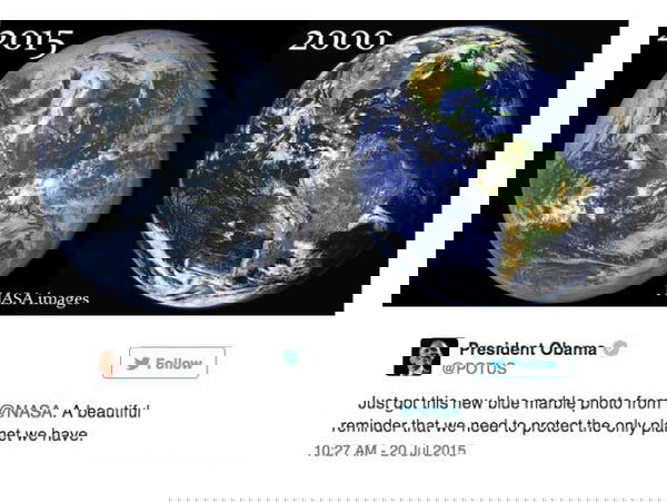 Immagini dallo spazio: la terra una camera a gas?