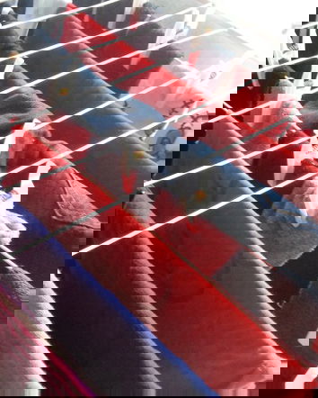 Stendere la biancheria in casa