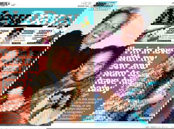 Madre e figlio innamorati