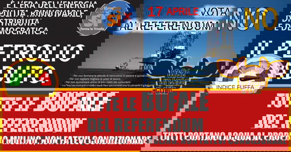 Tutte le bufale del referendum