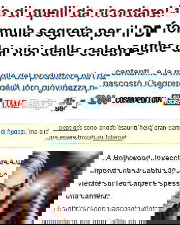 Hydroface: pubblicità mica tanto nascosta