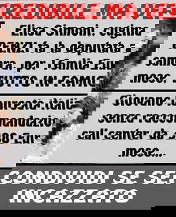 La pagina di Facebook WebItaliani