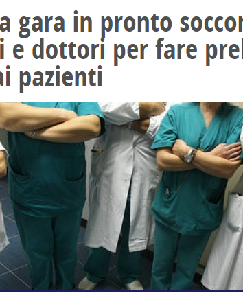 La gara tra infermieri e dottori