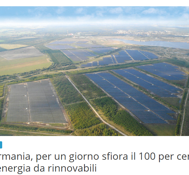 PRECISAZIONI: La Germania passa alle rinnovabili article-post