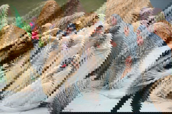 La cerimonia di apertura del San Gottardo