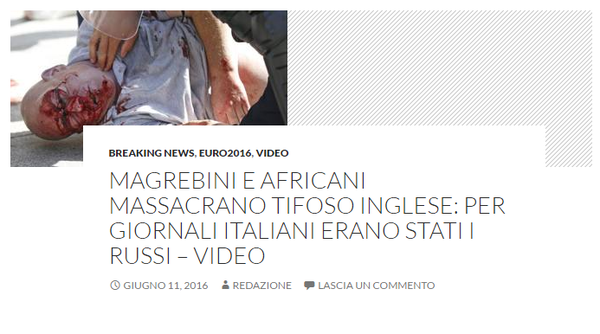 Complotti sulle aggressioni agli europei