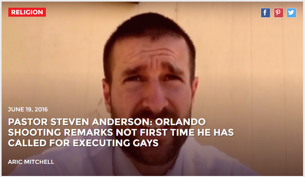 PRECISAZIONI: il prete felice per la strage di Orlando