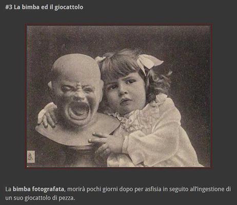 Le foto con presagi di morte