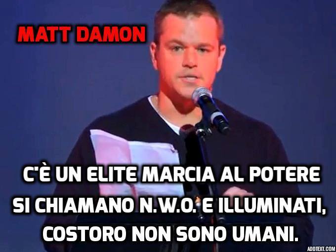 Matt Damon, l’NWO e i complotti article-post