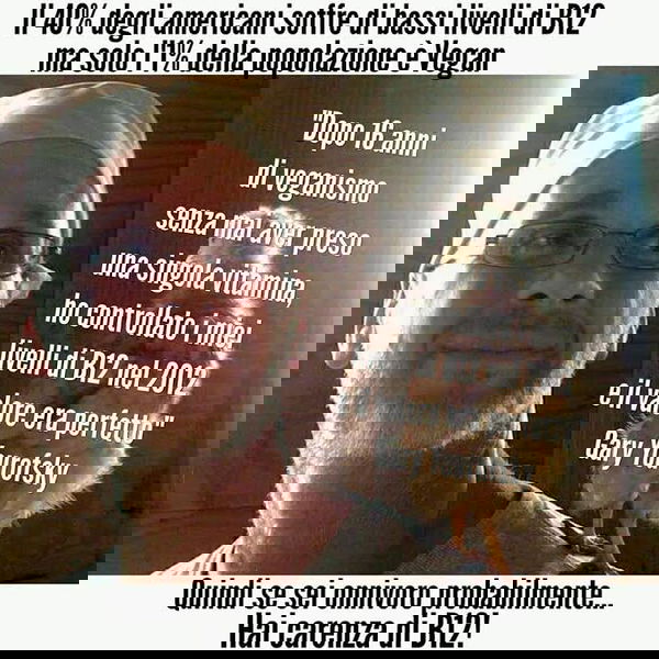 La carenza di B12 negli Stati Uniti