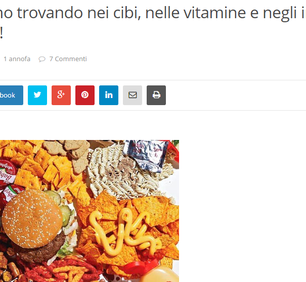Dionidream e le analisi sugli alimenti article-post