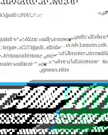 Lo stesso giornalista – Nizza/Monaco