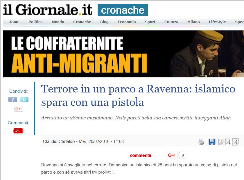 “Foreign fighters” a Ravenna? article-post