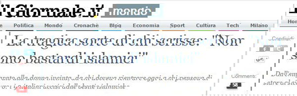 Indignazione populista, terroristi e vittime