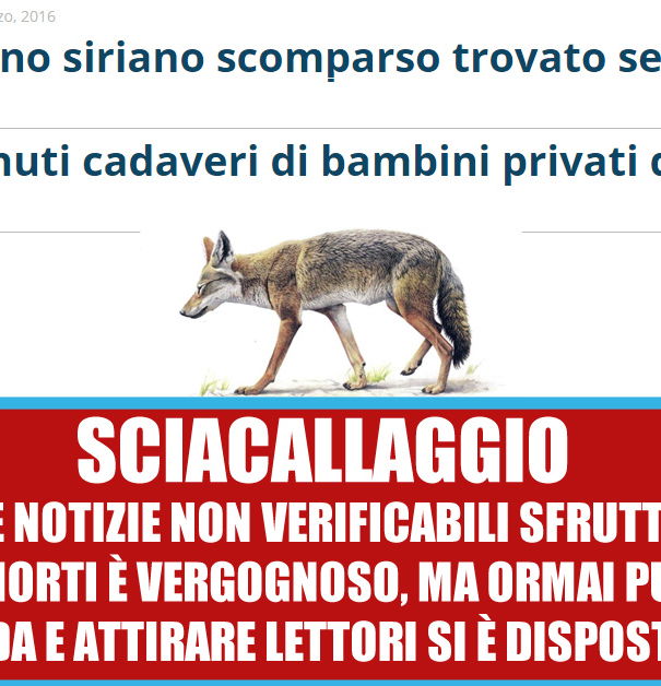 Foto di bimbi morti buone per tutte le occasioni article-post