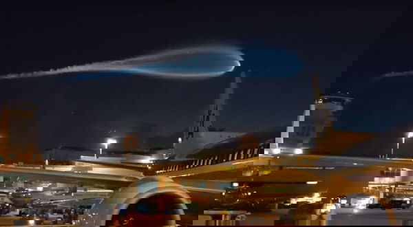 Un ufo sopra l’aeroporto?