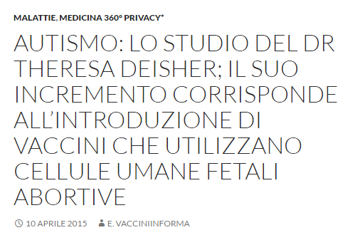 Nei vaccini DNA fetale umano article-post