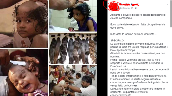 Le extension di capelli veri