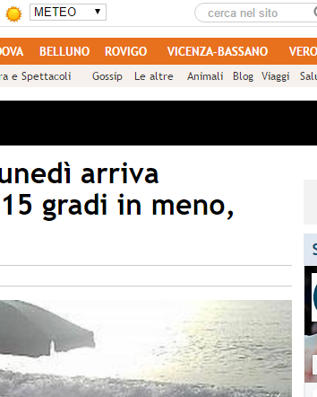 5 settembre: fine dell’estate