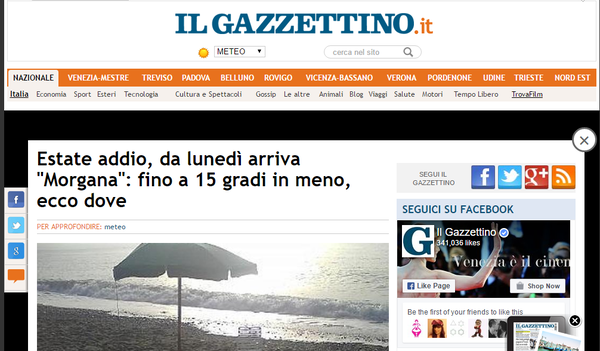 5 settembre: fine dell’estate