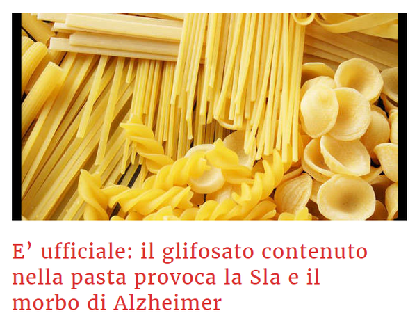 Glifosato, de nuevo tu?