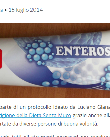Come funziona Enterosgel?