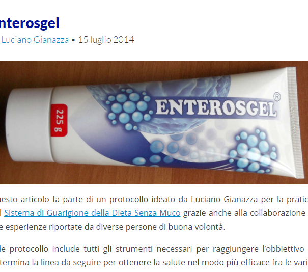 Come funziona Enterosgel? article-post