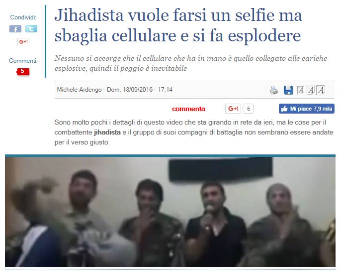 Ultime notizie? Non proprio: clickbaiting article-post