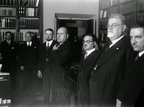 Mussolini alla Casa Bianca