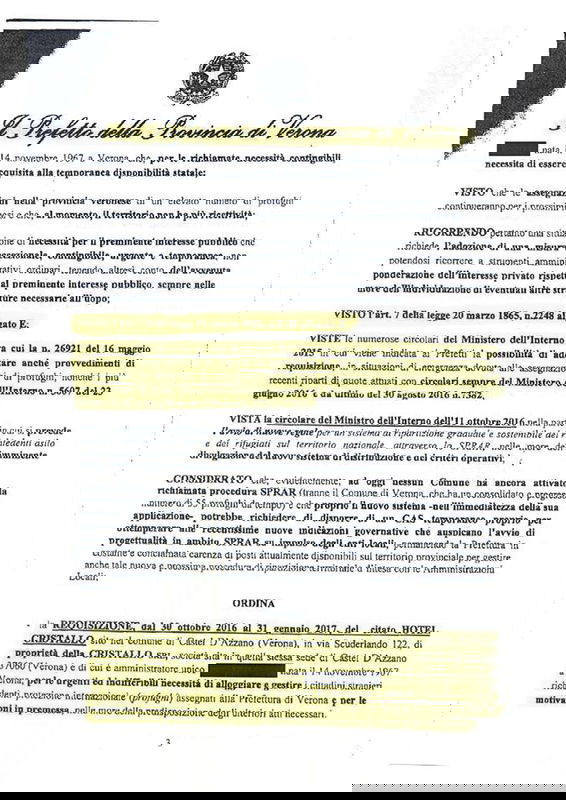 Come funziona la requisizione