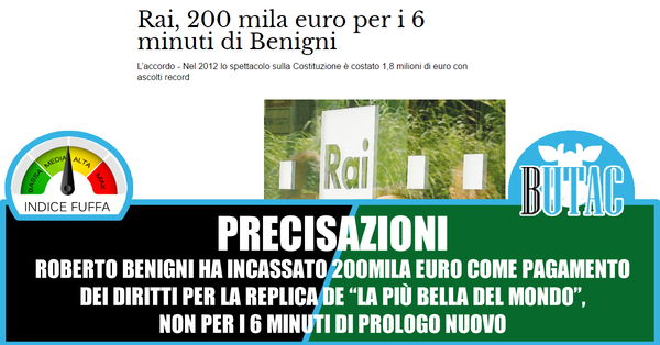 Benigni, la Rai e il referendum