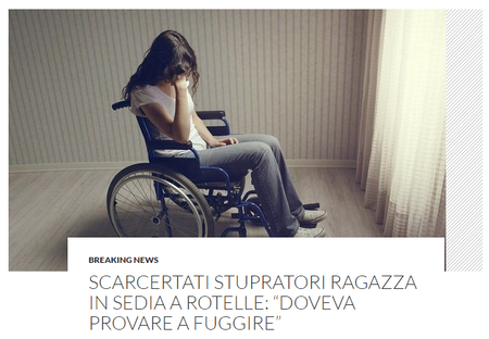 Stuprata in carrozzina in Svezia, stupratori scarcerati article-post