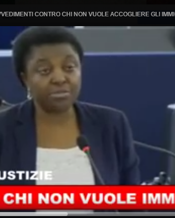 La Kyenge e le sanzioni per Gorino
