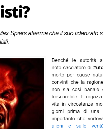 Max Spiers: morte misteriosa di un complottista