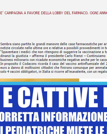Vaccini, qualcuno si sta preoccupando