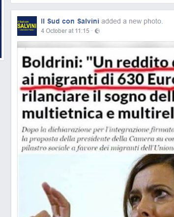 Il Sud con Salvini o con le bufale