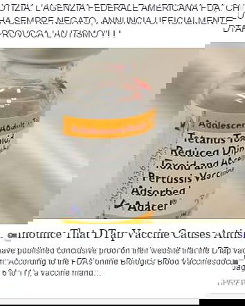 Disinformazione antivaccinista 2.0