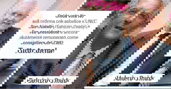 I fratelli Onida e il CNEL