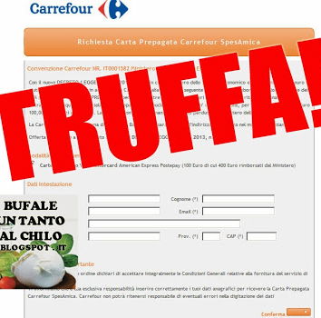 La truffa delle carte prepagate
