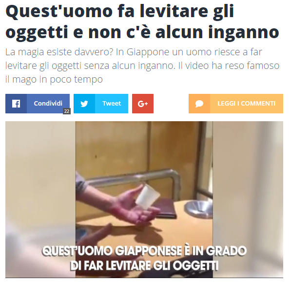 La magia esiste? article-post