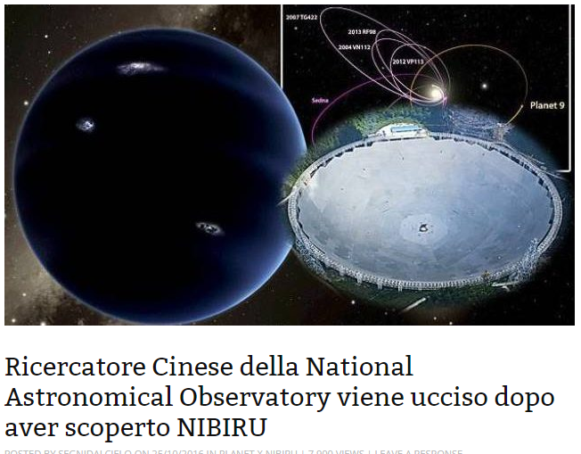 Il ricercatore ucciso dopo aver scoperto Nibiru article-post