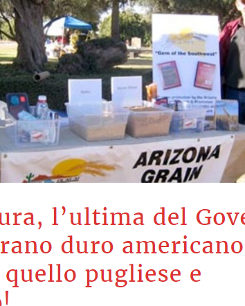 Grano duro americano al posto di quello pugliese e siciliano!