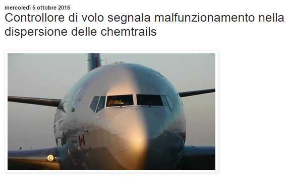 “Attento! Le scie chimiche sono in avaria!” article-post