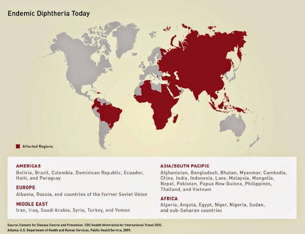 La difterite in Italia?