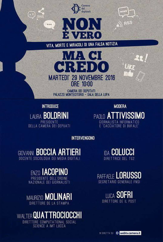 Le bufale alla Camera