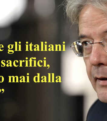 Gentiloni nuovo idolo delle folle