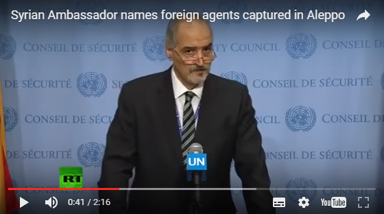 14 ufficiali stranieri catturati ad Aleppo